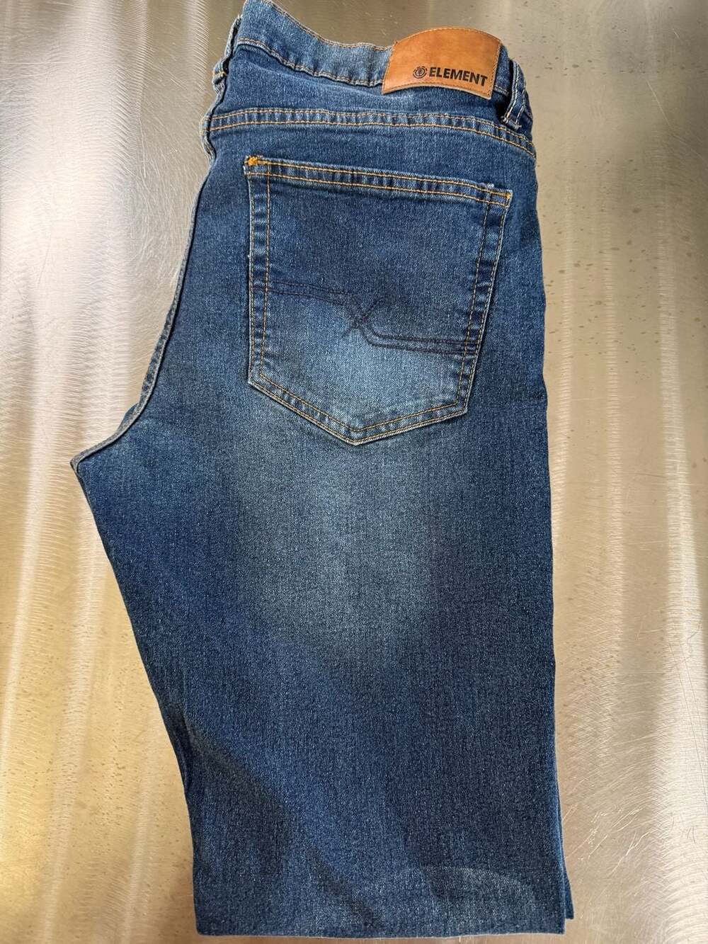Element Made to Endure Slim Fit Blue Denim Jeans Size 33